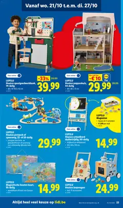 Lidl Folder week Folder week 43 - Voorbeeld van een folder van Lidl, geldig van 19/10/2026 | Pagina: 23 | Producten: Kaart