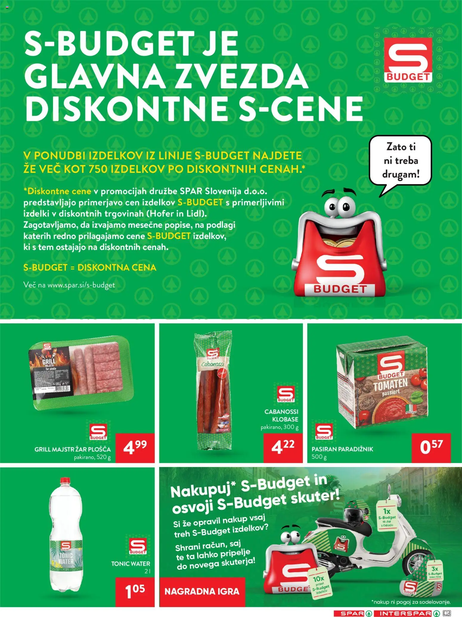 Novi Spar katalog ponudbe – veljaven od 26.08.2026 | Stran: 7 | Izdelki: Igra, Zar, Grill, Klobase