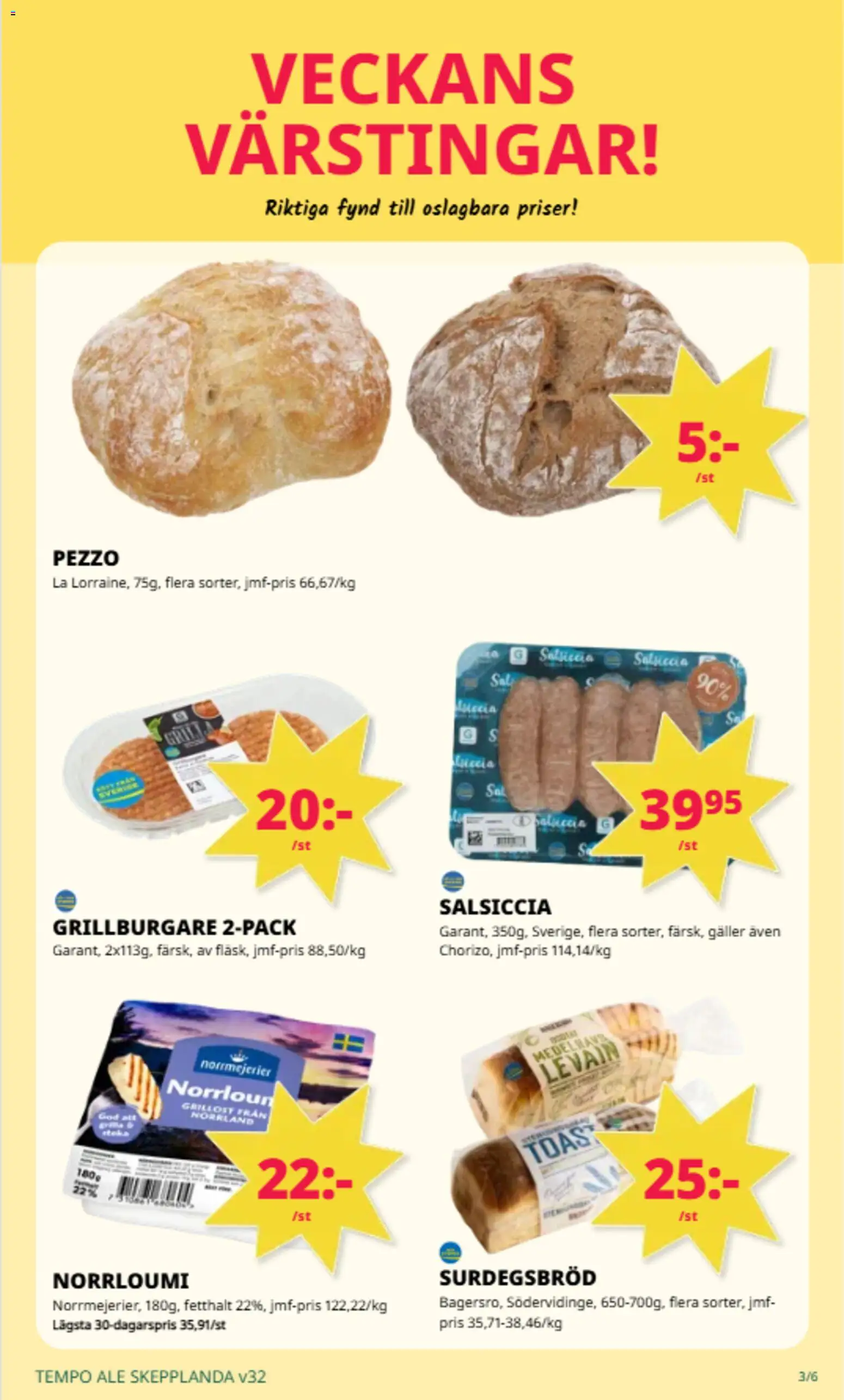 Tempo reklamblad aktuell från 03/08/2026 | Sida: 5