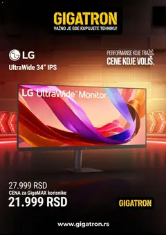 Gigatron katalog - pregled Gigatron kataloga - važi od 08.06.2026