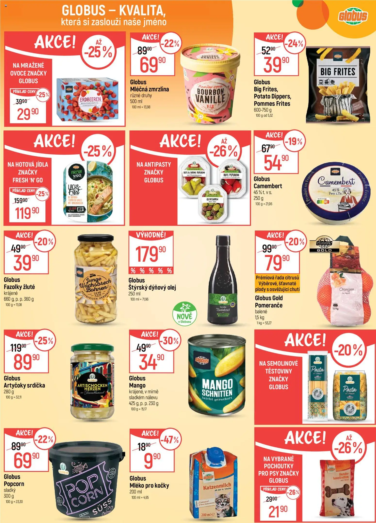 Globus leták od 10.06.2026 | Strana: 7 | Produkty: Bourbon, Zmrzlina, Popcorn, Šafrán