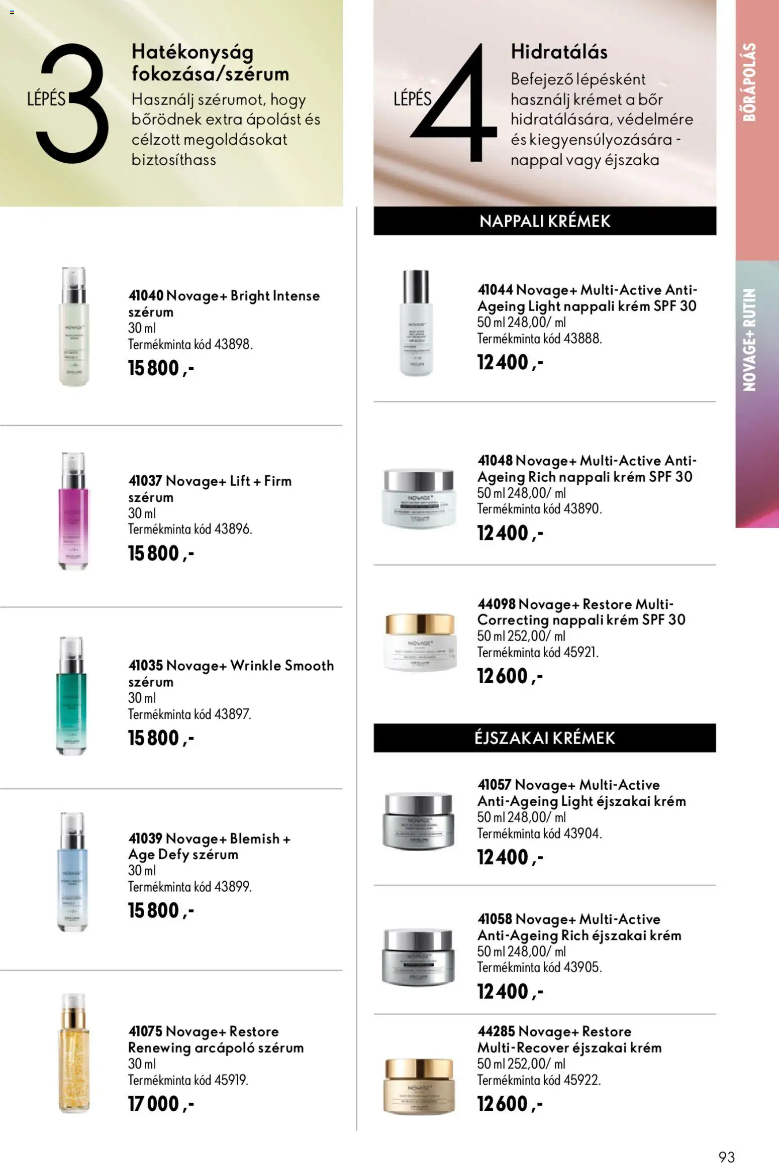 Oriflame akciós ujság - amely érvényes a következő dátumtól: 2026.08.19. | Oldal: 93 | Termékek: Bor
