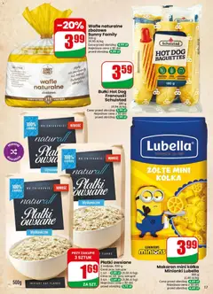 Pogląd oferty "Dino gazetka" - ważna od 29.07.2026 | Strona: 17 | Produkty: Płatki owsiane, Wafle, Płatki, Makaron