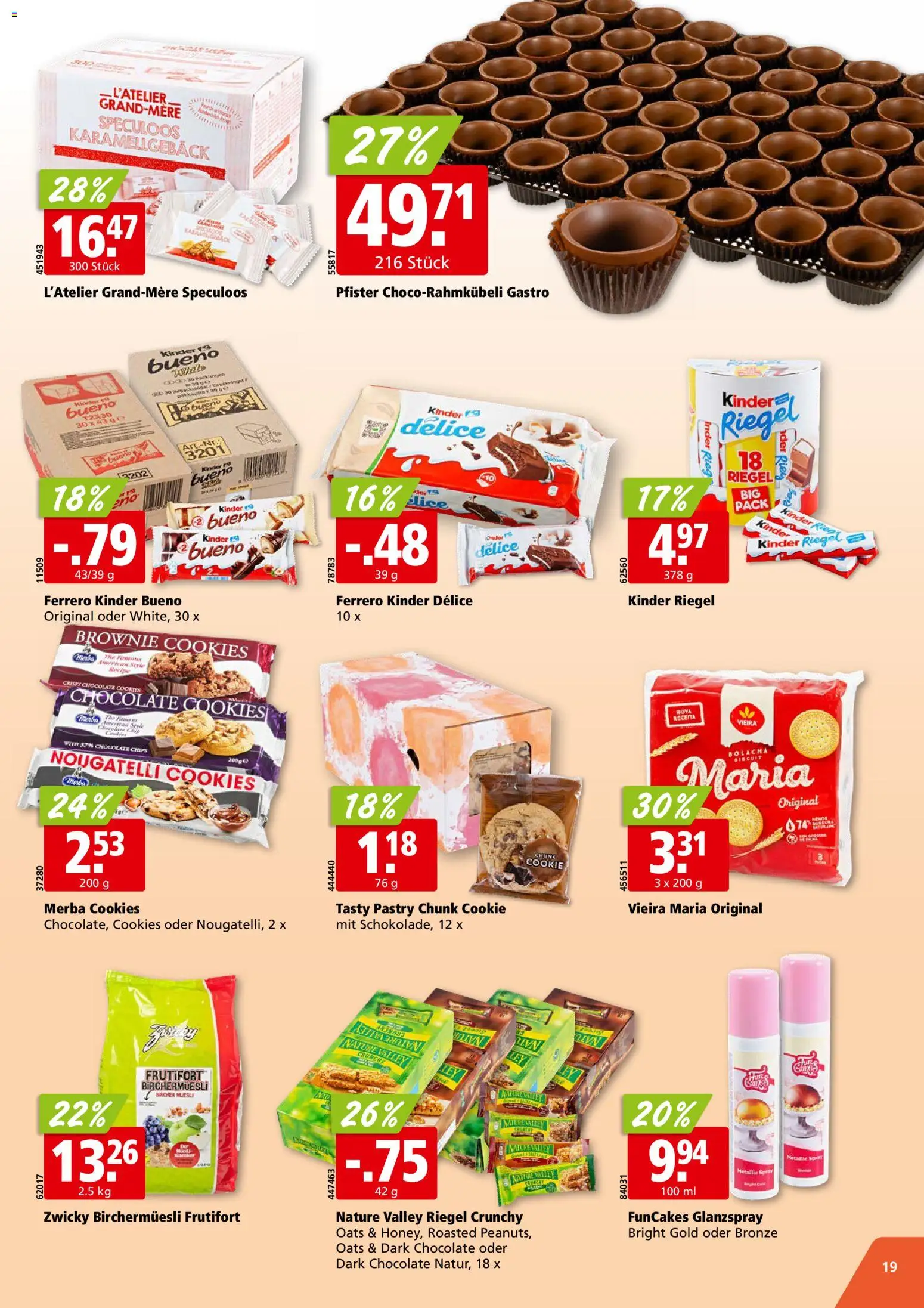 Aligro aktionen Chavannes, Matran, Genf, Sitten – gültig ab 25.05.2026 | Seite: 19 | Produkte: Chips