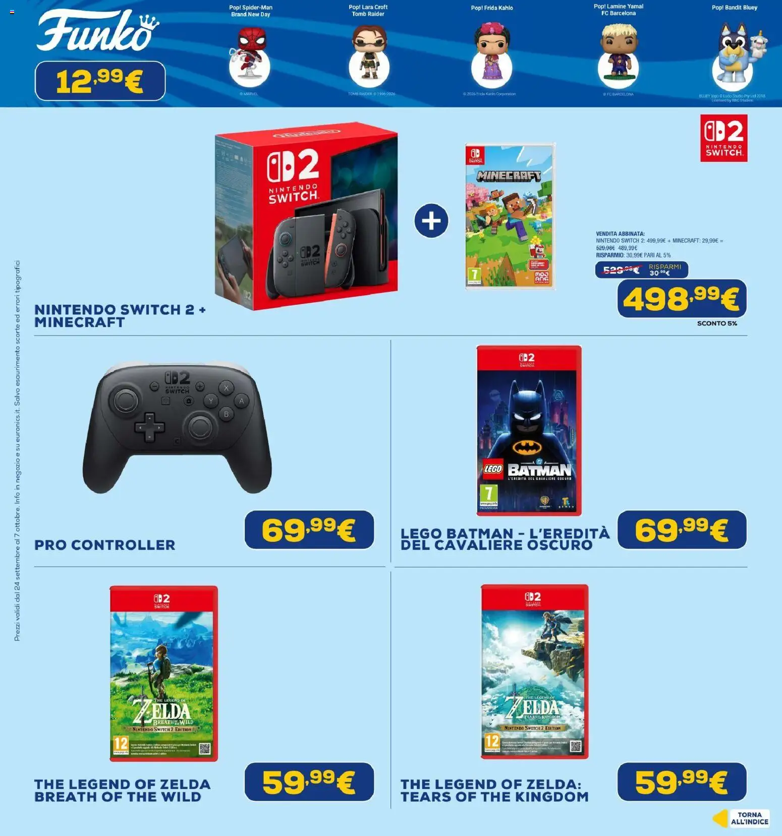 Volantino Euronics del 24/09/2026 | Pagina: 49 | Prodotti: The, LEGO