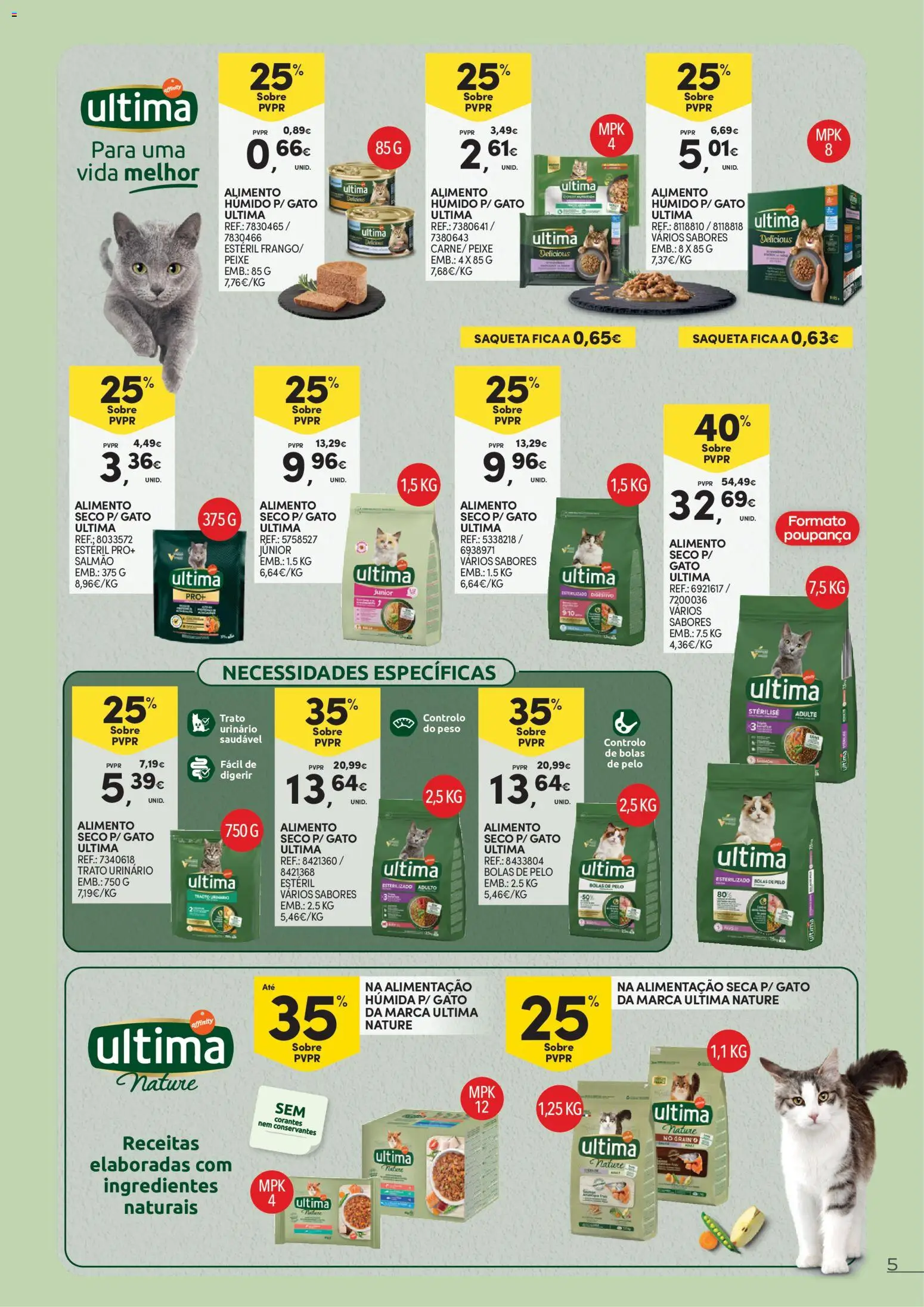 Continente Animais de Companhia │ válido de 09.06.2026 | Página: 5 | Produtos: Salmão, Peixe