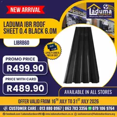 Laduma Hardware specials catalogue – valid from 16/07/2026