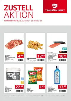 Transgourmet Zustellaktion ab 28.09.2026 gültig
