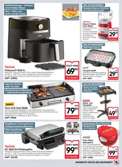 Maximarkt Flugblatt ab 18.06.2026 gültig | Seite: 21 | Produkte: Grill, Tisch, Pizza