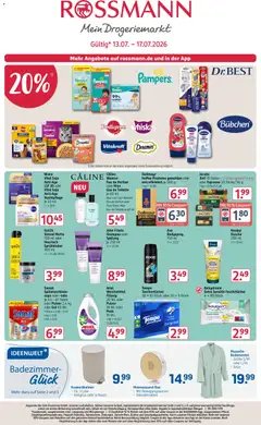 Rossmann Prospekt ab 13.07.2026 gültig