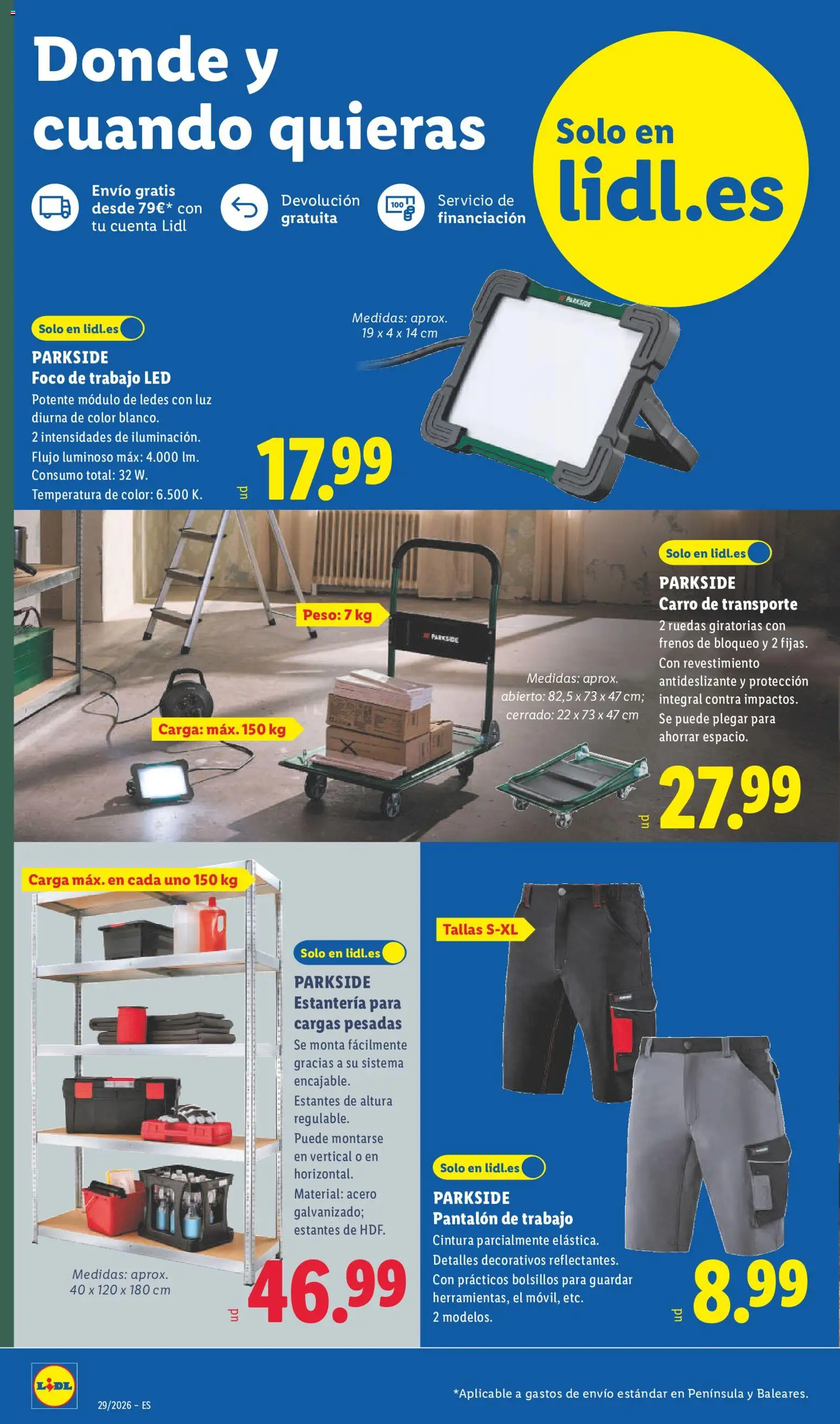 Lidl folleto de bazar │ válido desde el 13/07/2026 | Página: 4