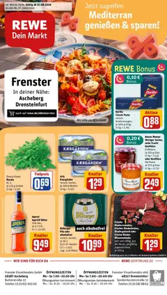 Rewe Prospekt Drensteinfurt ab 31.08.2026 gültig