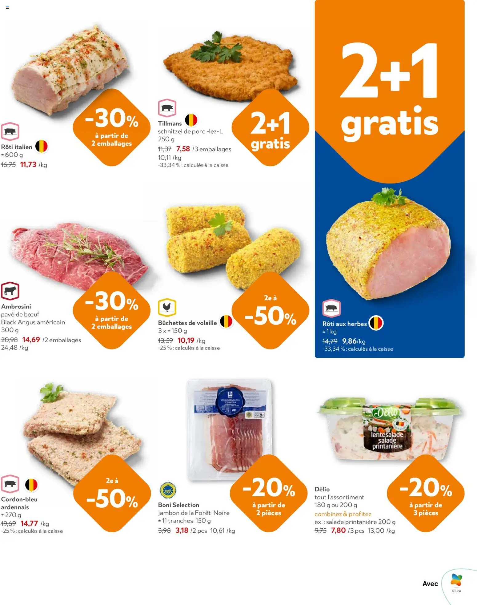 {H1} | Pagina: 7 | Producten: Schnitzel, Salade, La