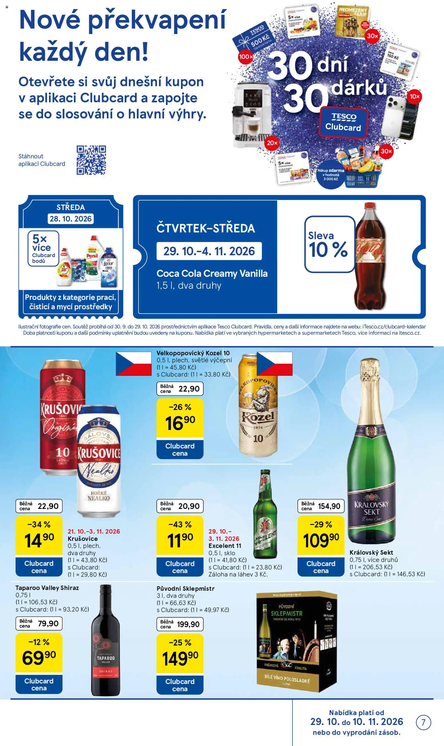 Tesco leták - Hypermarket od 29.10.2026 | Strana: 7
