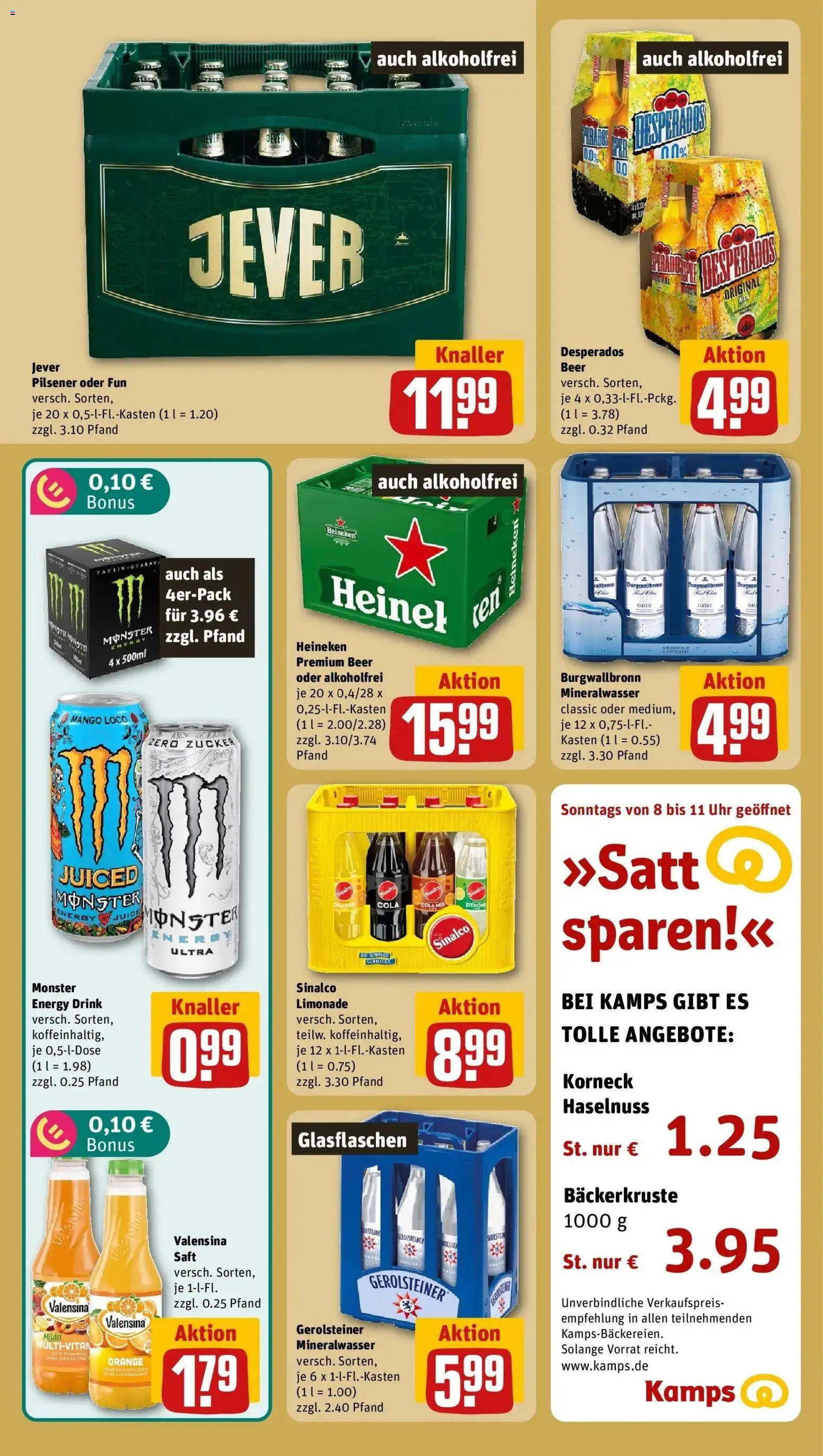 REWE Prospekt ab 14.09.2026 zum Blättern » Angebote | Seite: 18 | Produkte: Mineralwasser, Mango, Jever, Saft