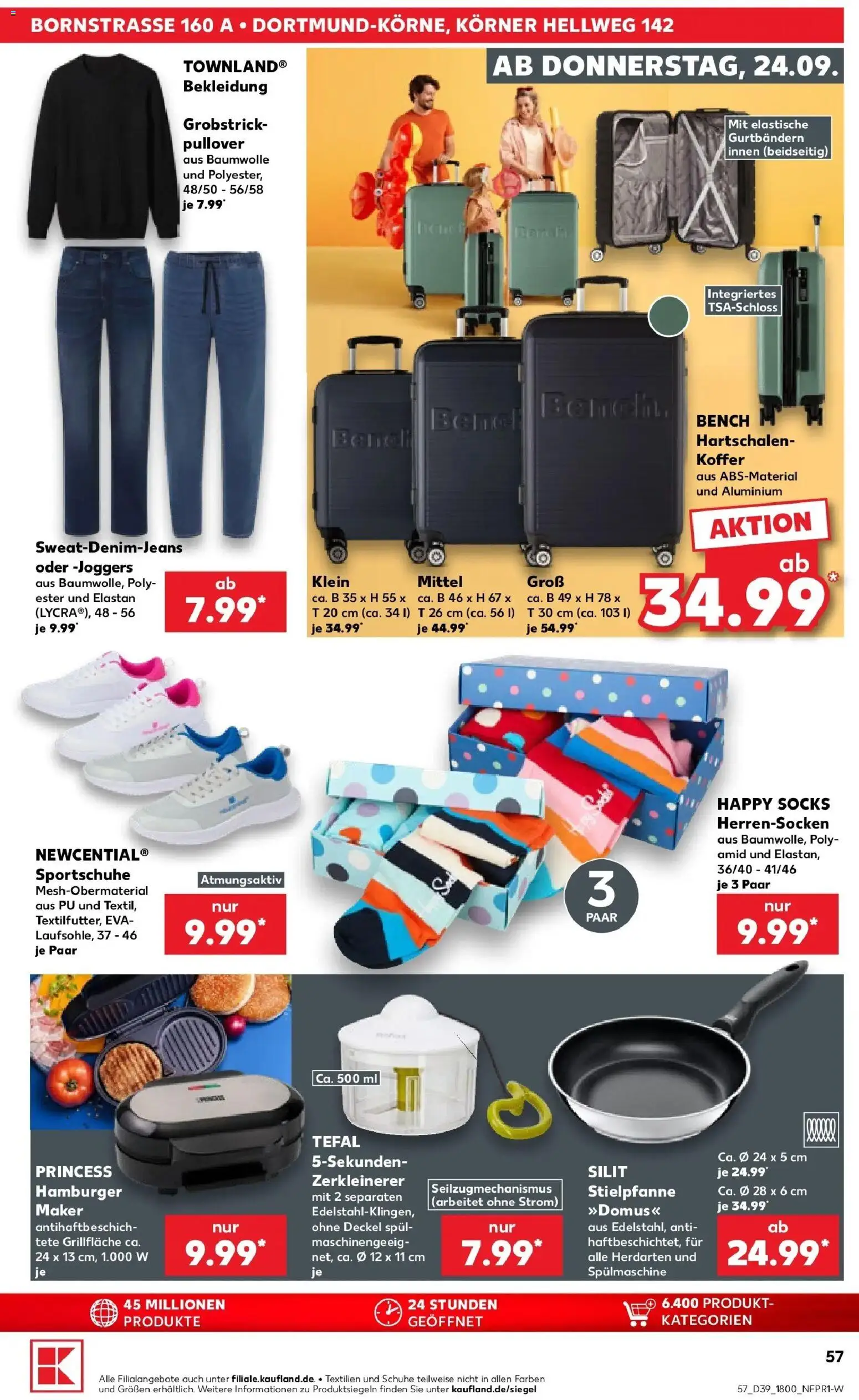 Prospekt Kaufland ab 21.09.2026 » Angebote Online zum Blättern | Seite: 69 | Produkte: Bekleidung, Pullover, Koffer