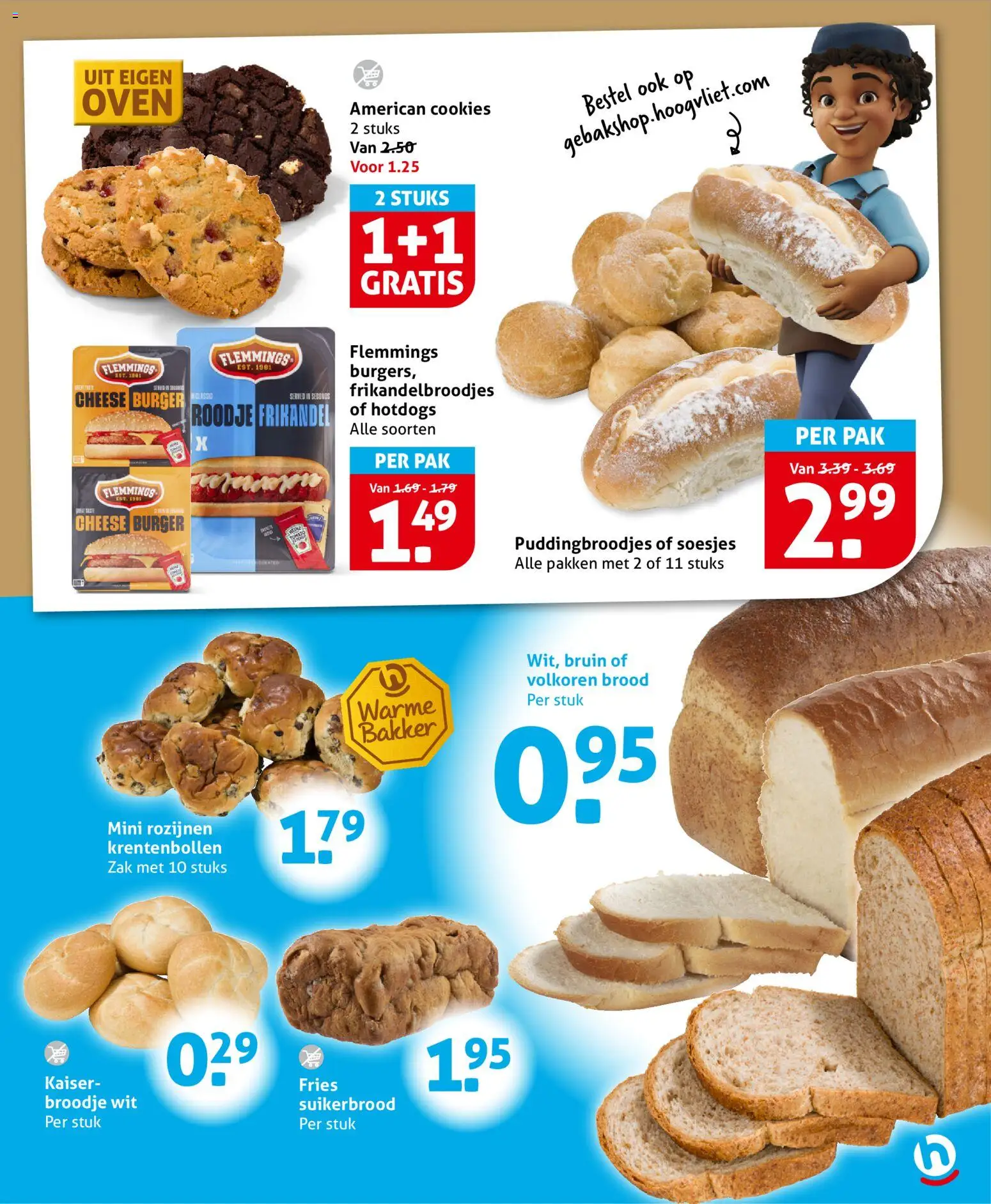 {H1} | Pagina: 15 | Producten: Brood, Rozijnen, Zak, Oven