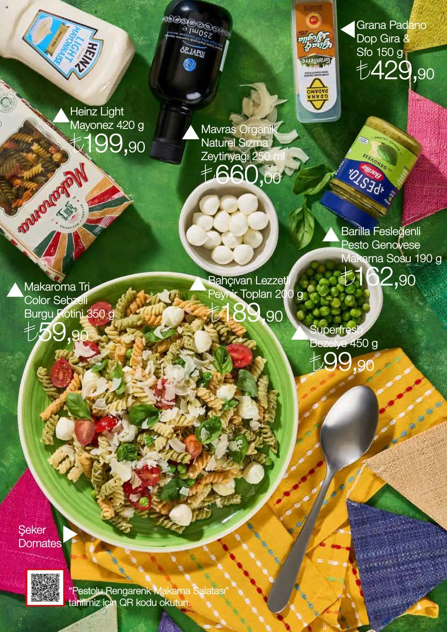 Migros Katalog - MacroStyle - 01.04.2026 tarihinden itibaren geçerlidir | Sayfa: 4 | Ürünler: Peynir, Şeker, Makarna, Mayonez