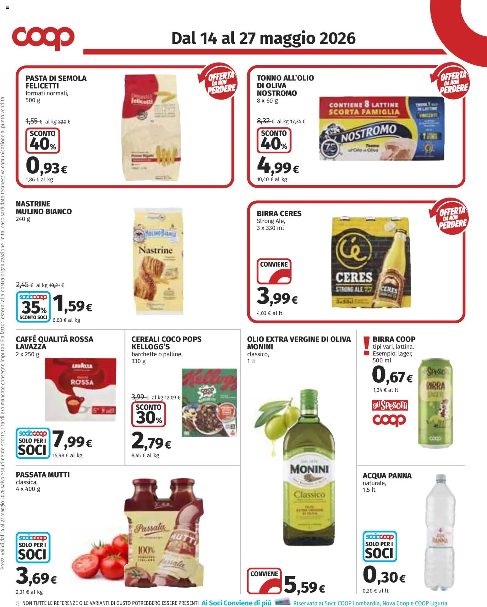 Volantino COOP del 14.05.2026 | Pagina: 8