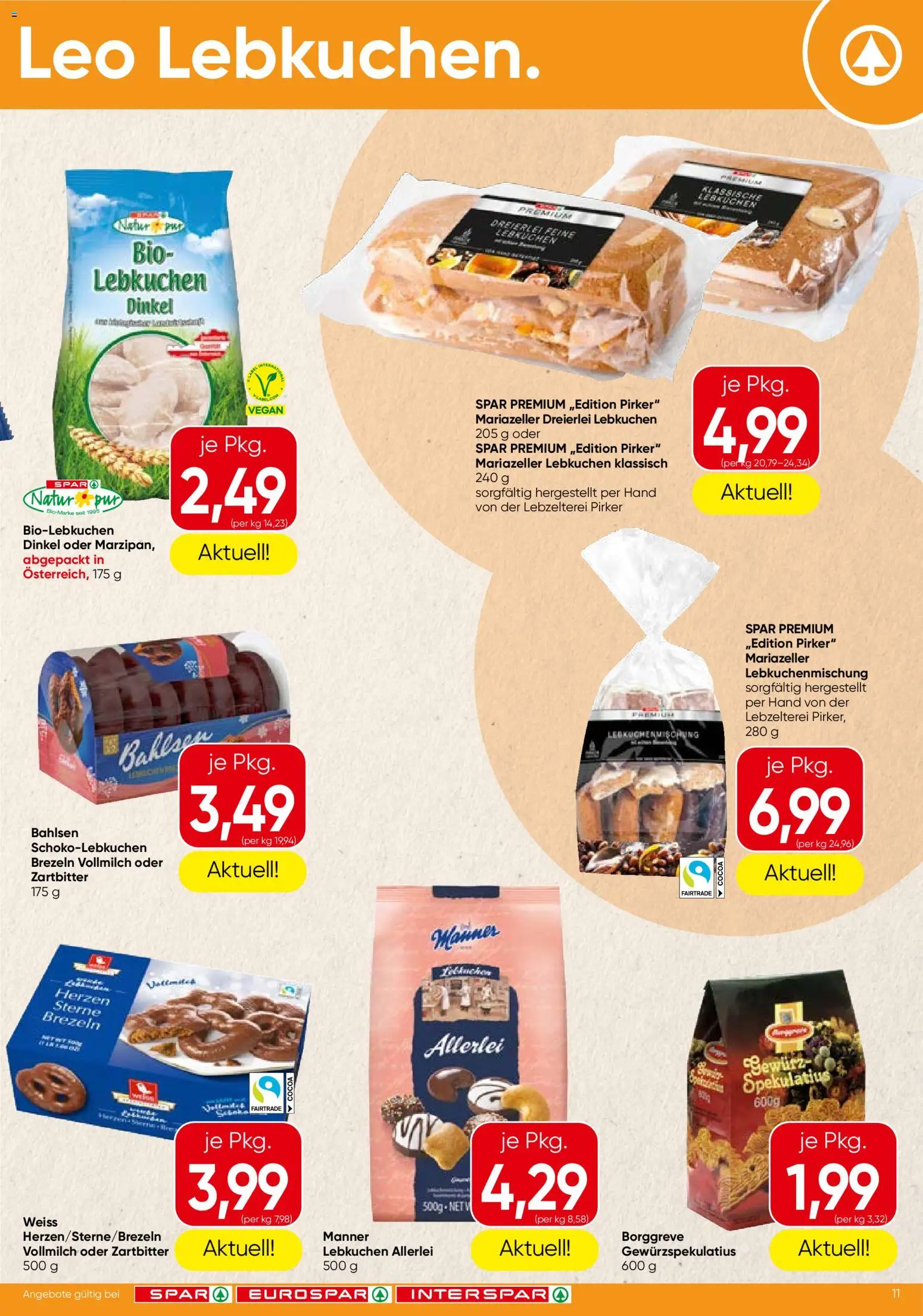 Spar Broschüre gültig ab 01.10.2026 | Seite: 11