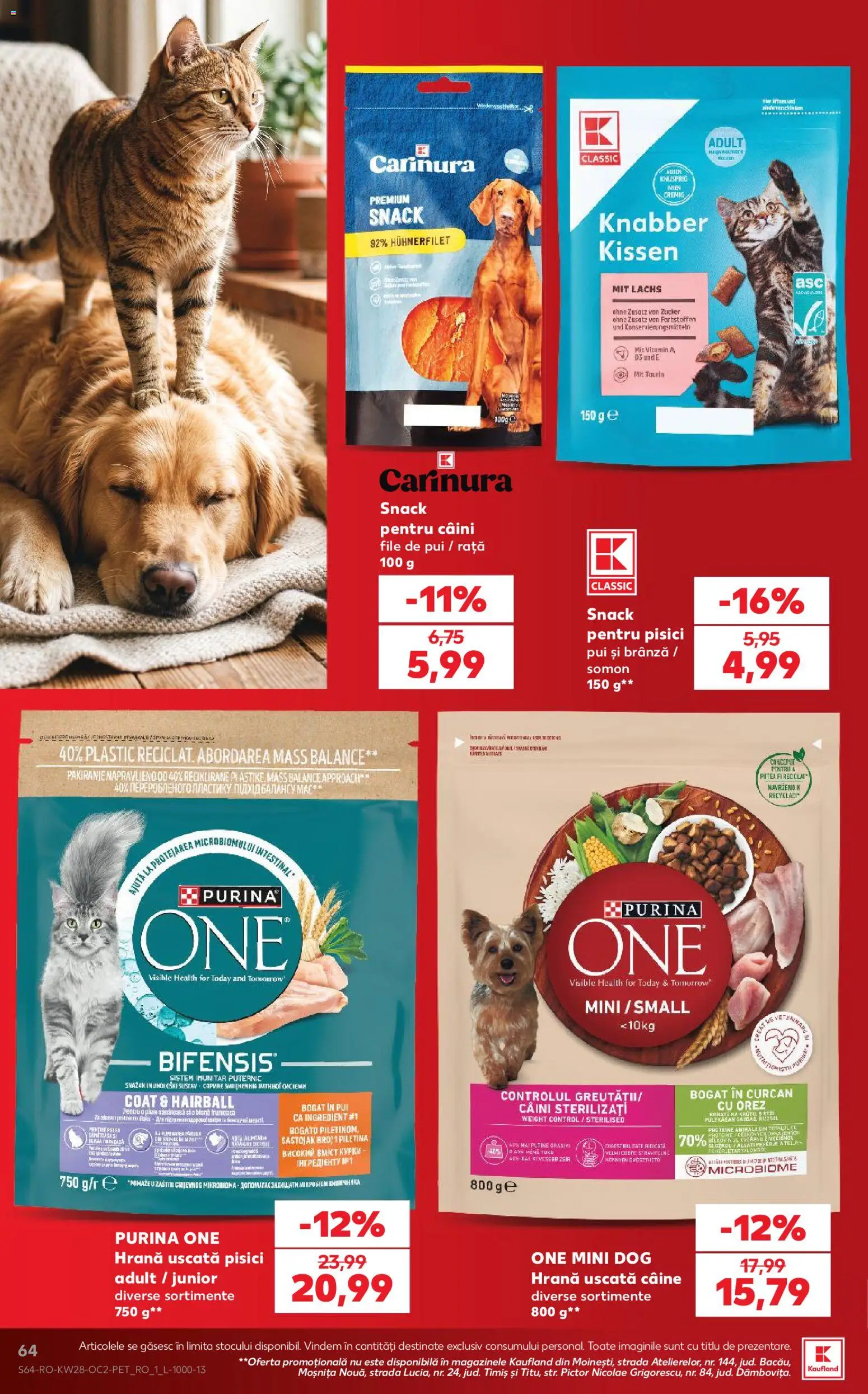 Noul catalog Kaufland – valabil de la 08.07.2026 | Pagină: 64 | Produse: Masaüstü kılıfı, Rață, Brânză, Orez