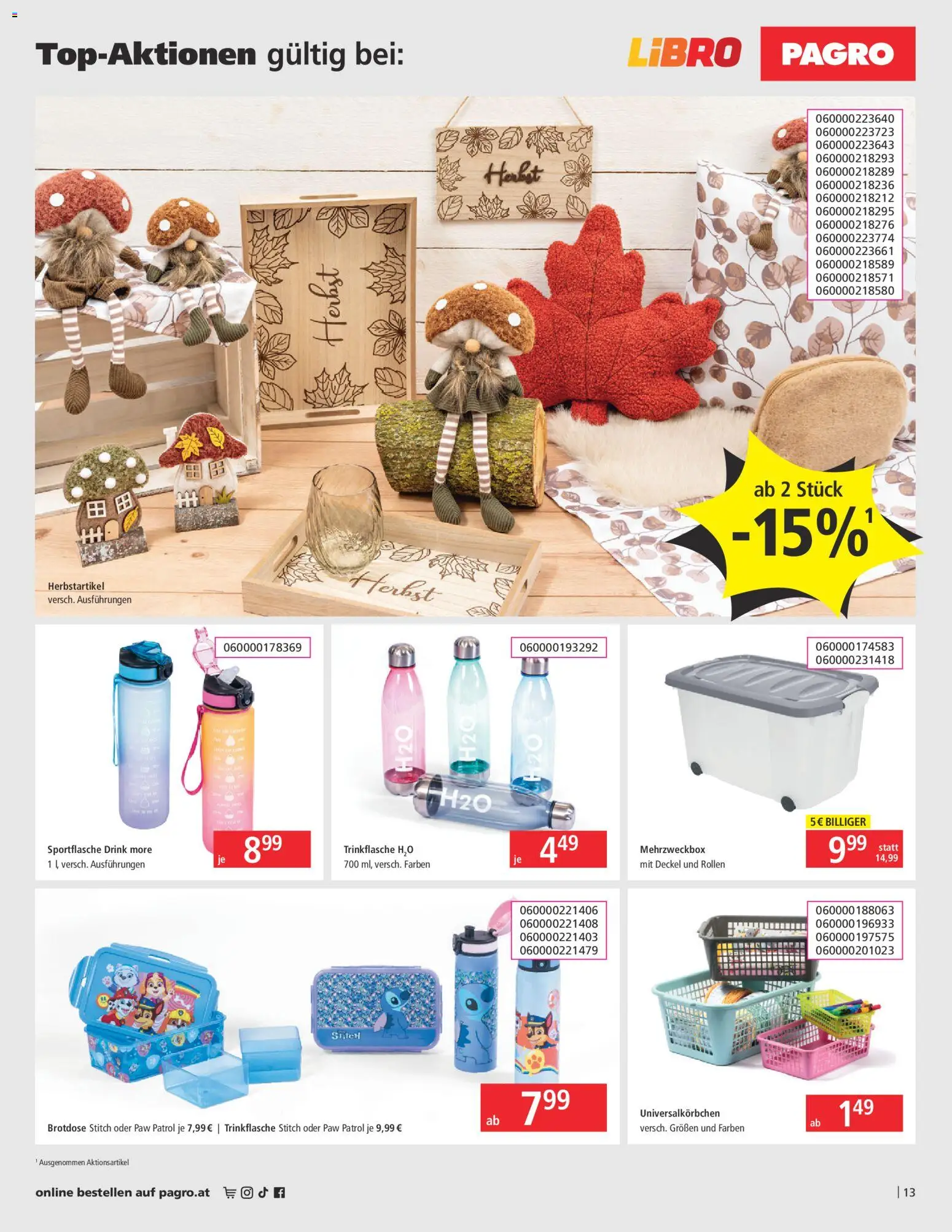 Libro Flugblatt gültig ab 03.09.2026 | Seite: 13