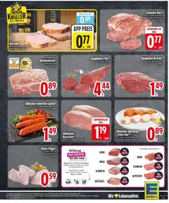 Edeka Prospekt Vohburg ab 05.10.2026 gültig | Seite: 17 | Produkte: Theke, Schulter, Fleisch, Eis