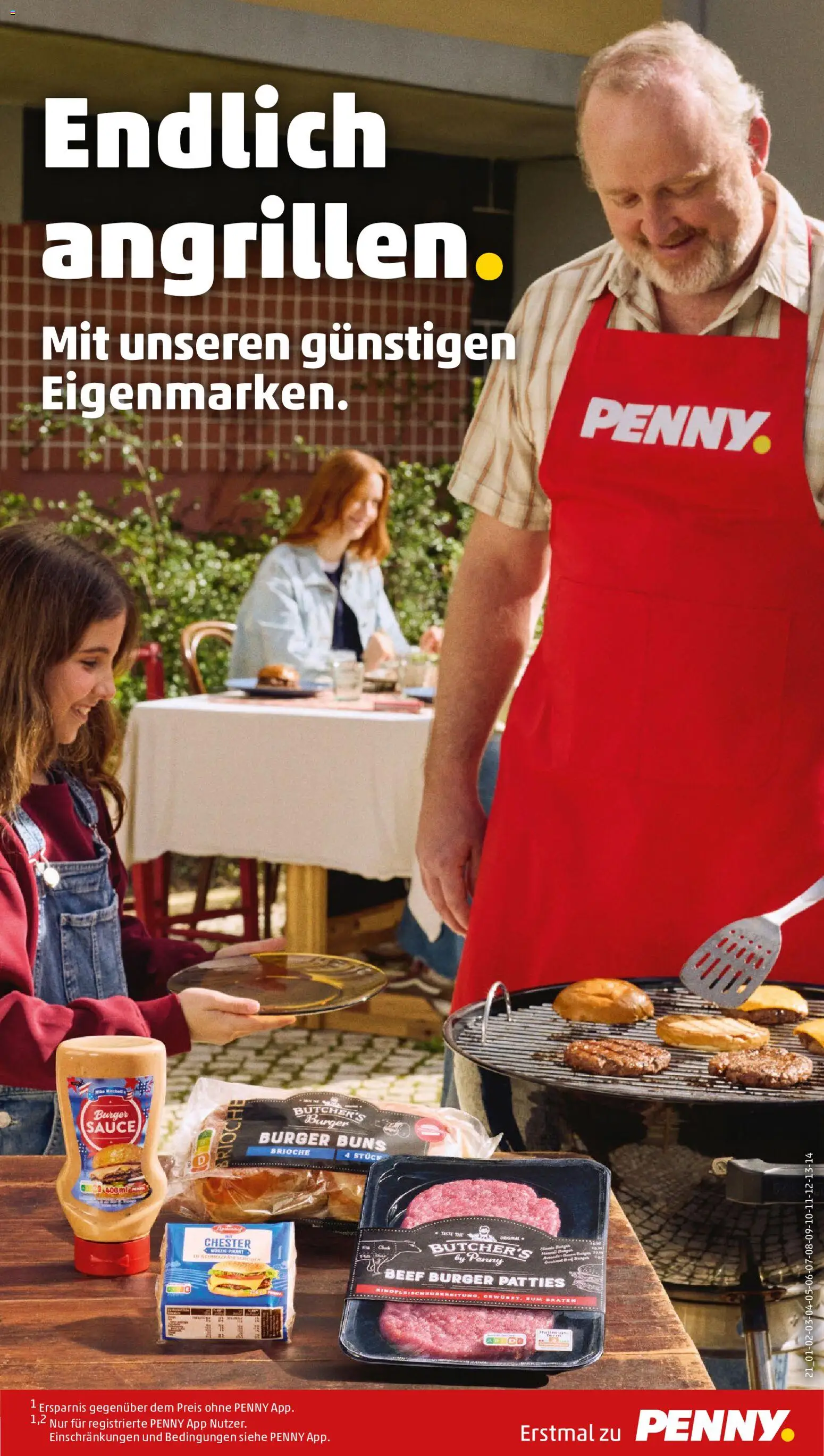 Penny Prospekt – gültig ab 26.05.2026 | Seite: 23 | Produkte: Burger, Rindfleisch