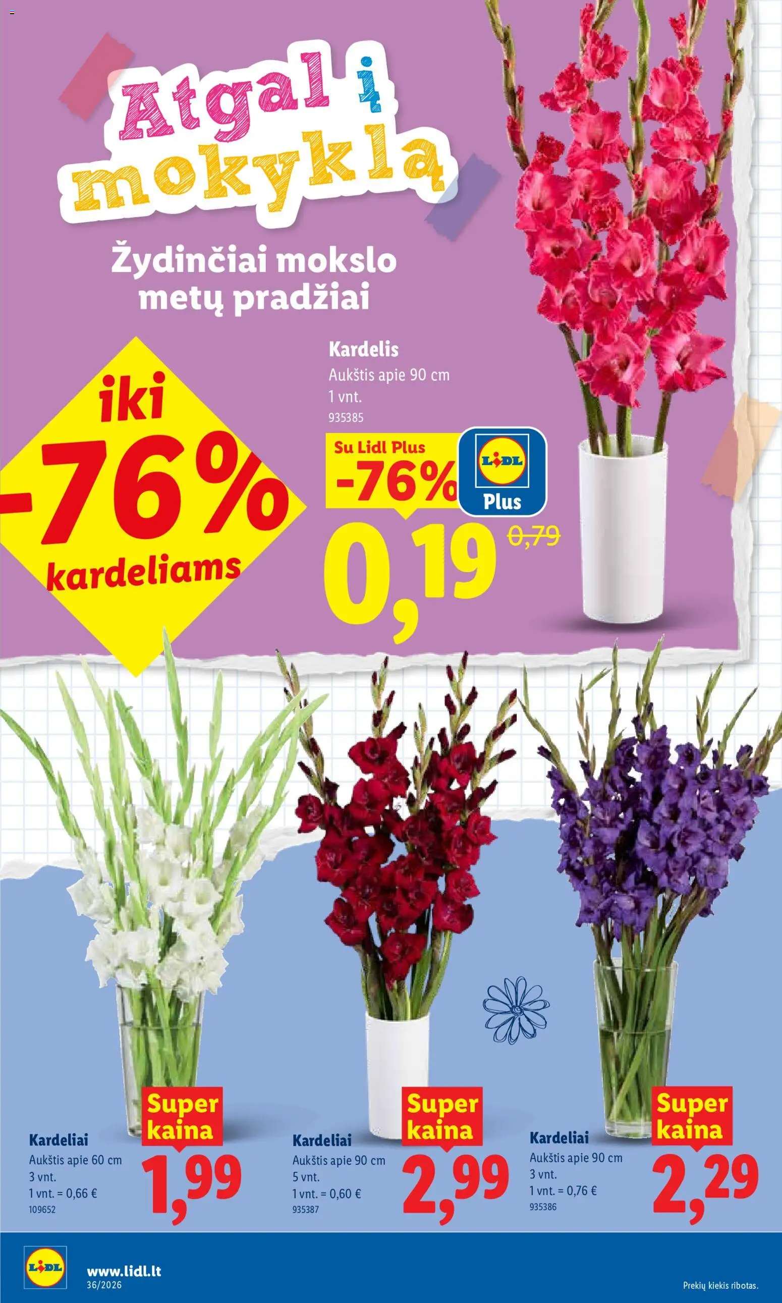 LIDL akcijos nuo 2026.08.31 | Puslapis: 2