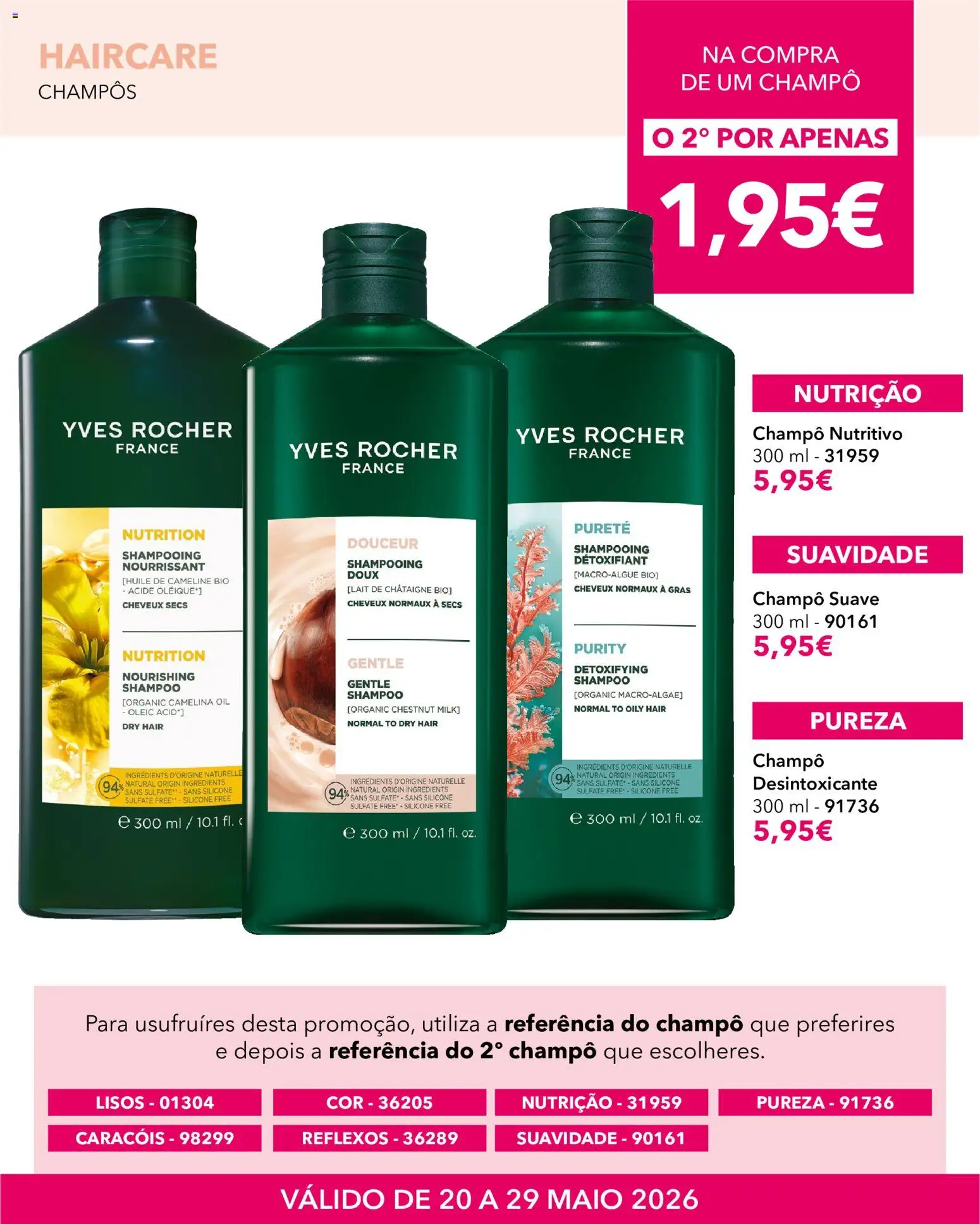 Yves Rocher Double the beauty │ válido de 20.05.2026 | Página: 6 | Produtos: Shampoo