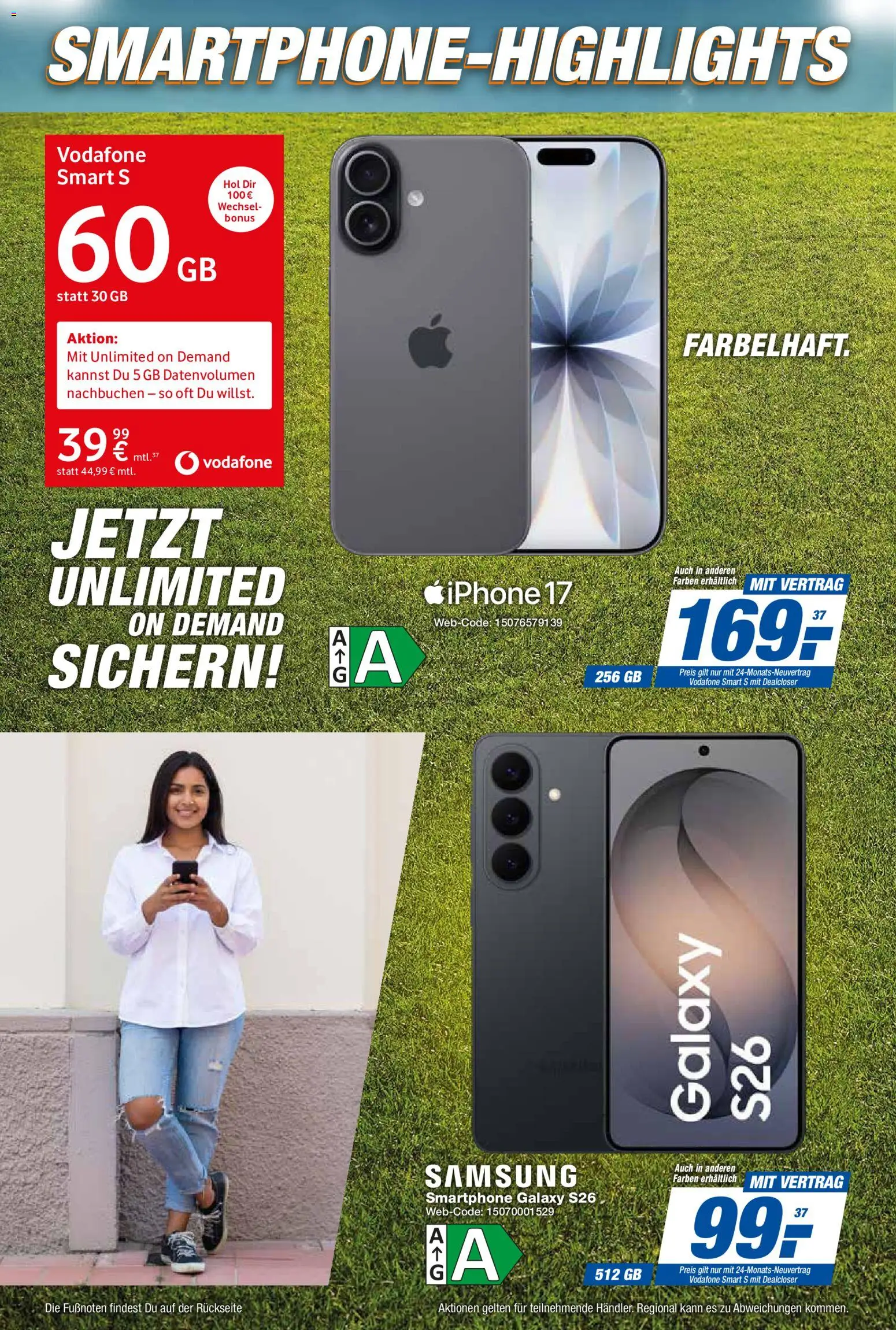 Expert Smarthphone Highlights im Juni – gültig ab 01.06.2026 | Seite: 16 | Produkte: Samsung, Iphone, Smartphone