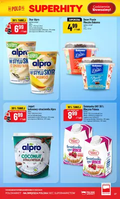 Pogląd oferty "POLOmarket gazetka" - ważna od 29.07.2026 | Strona: 27