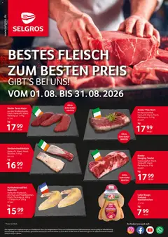 Selgros Bestes Fleisch ab 01.08.2026 gültig