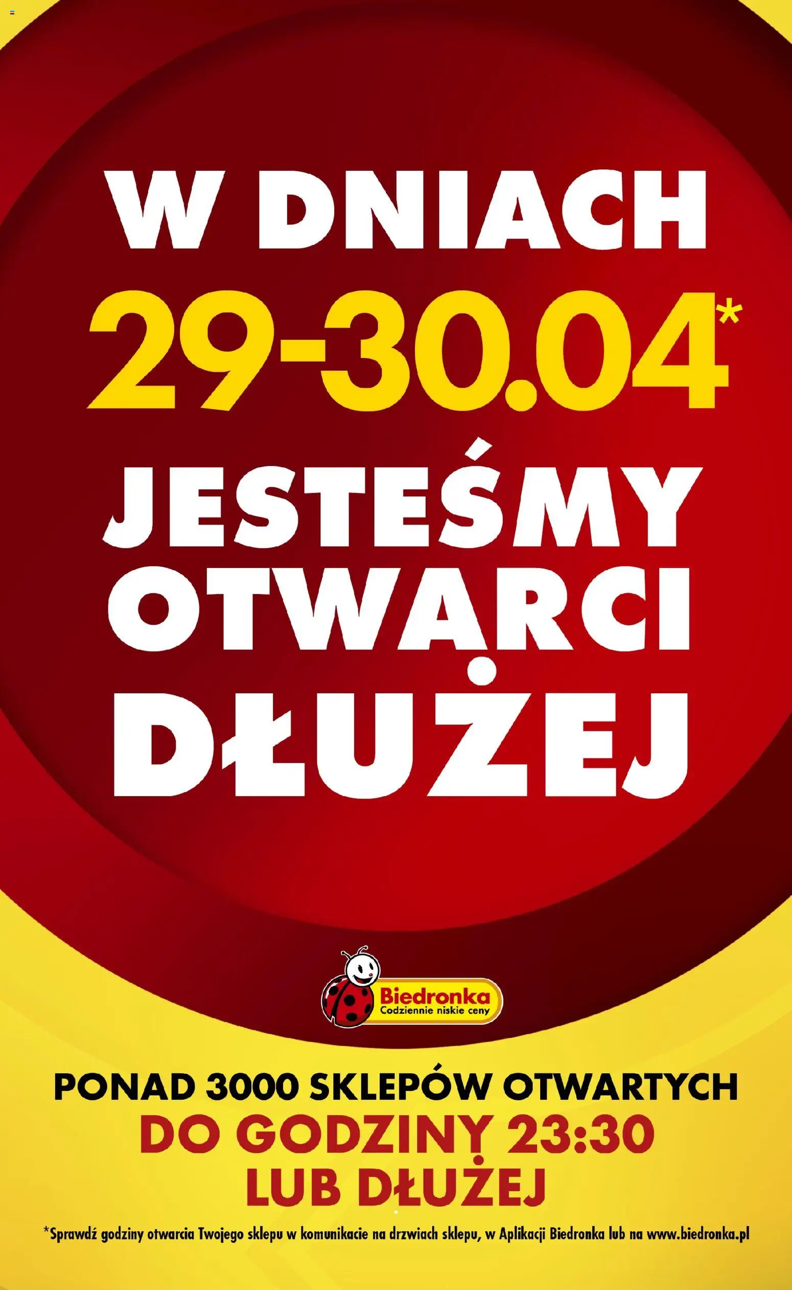 Biedronka gazetka od poniedziałku od 27.04.2026 | Strona: 4 | Produkty: Karta
