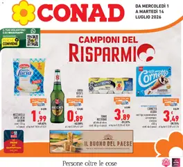 Anteprima del volantino Conad volantino valido a partire dal 01/07/2026
