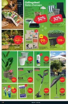 Dollar Store erbjudanden - Förhandsvisning av reklamblad från butik Dollar Store aktuell från 11.05.2026 | Sida: 6 | Produkter: Pallkrage, Grästrimmer, Balkonglåda, Kruka