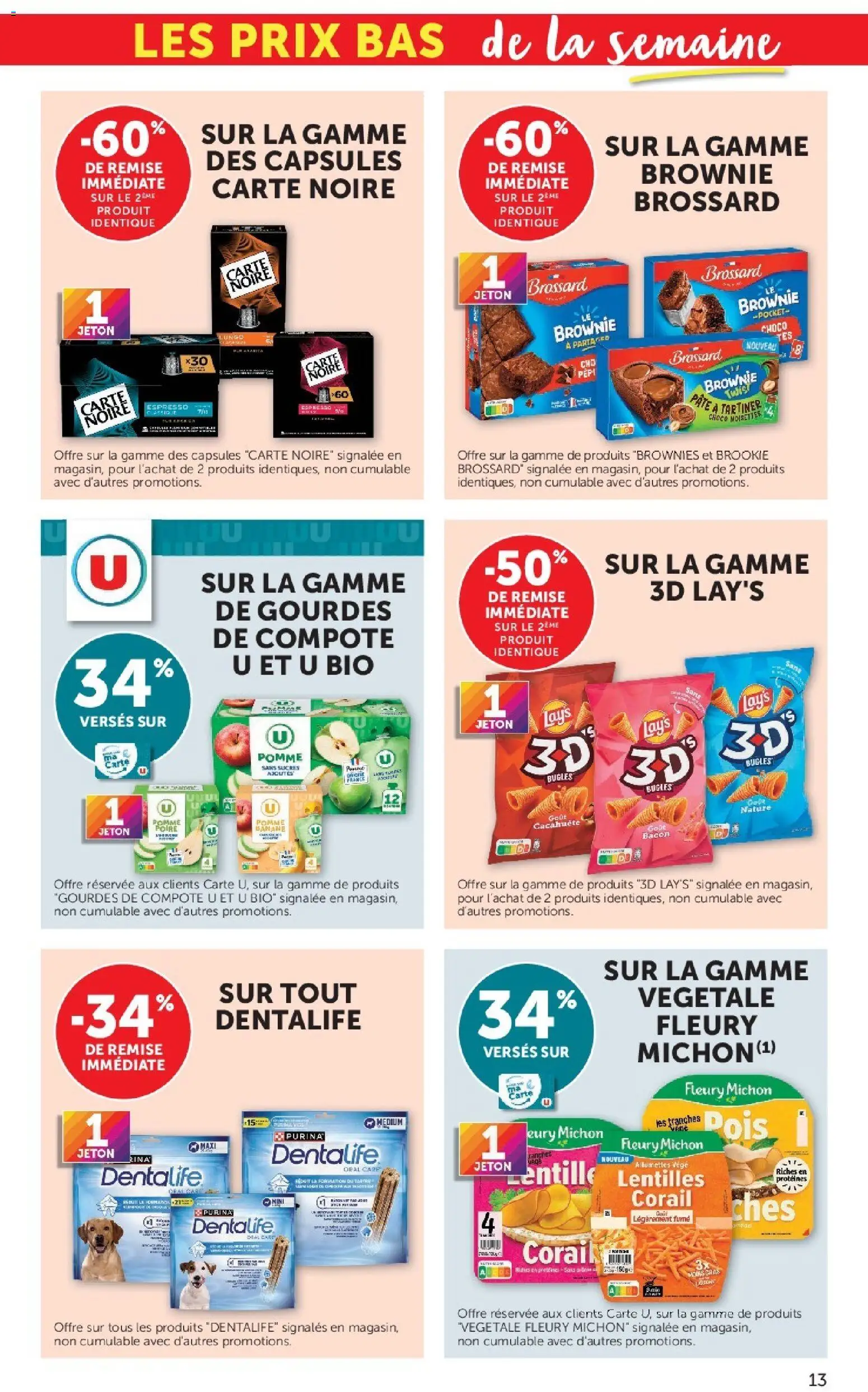 {H1} | Page: 13 | Produits: Pomme, Noisettes, Pois, Banane