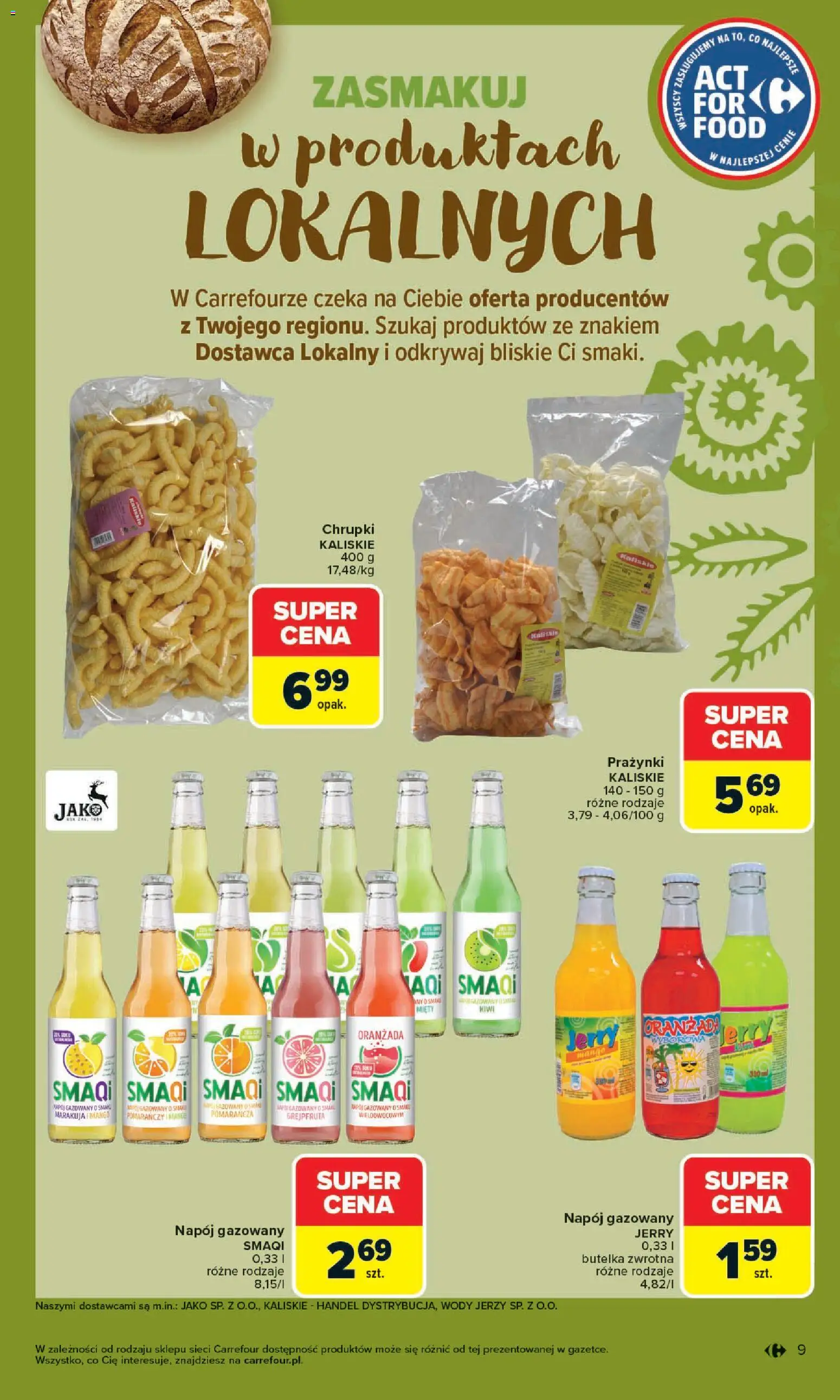 Carrefour gazetka - Zmieniliśmy Się Dla Ciebie od 25.05.2026 | Strona: 9 | Produkty: Mango, Chrupki, Kiwi