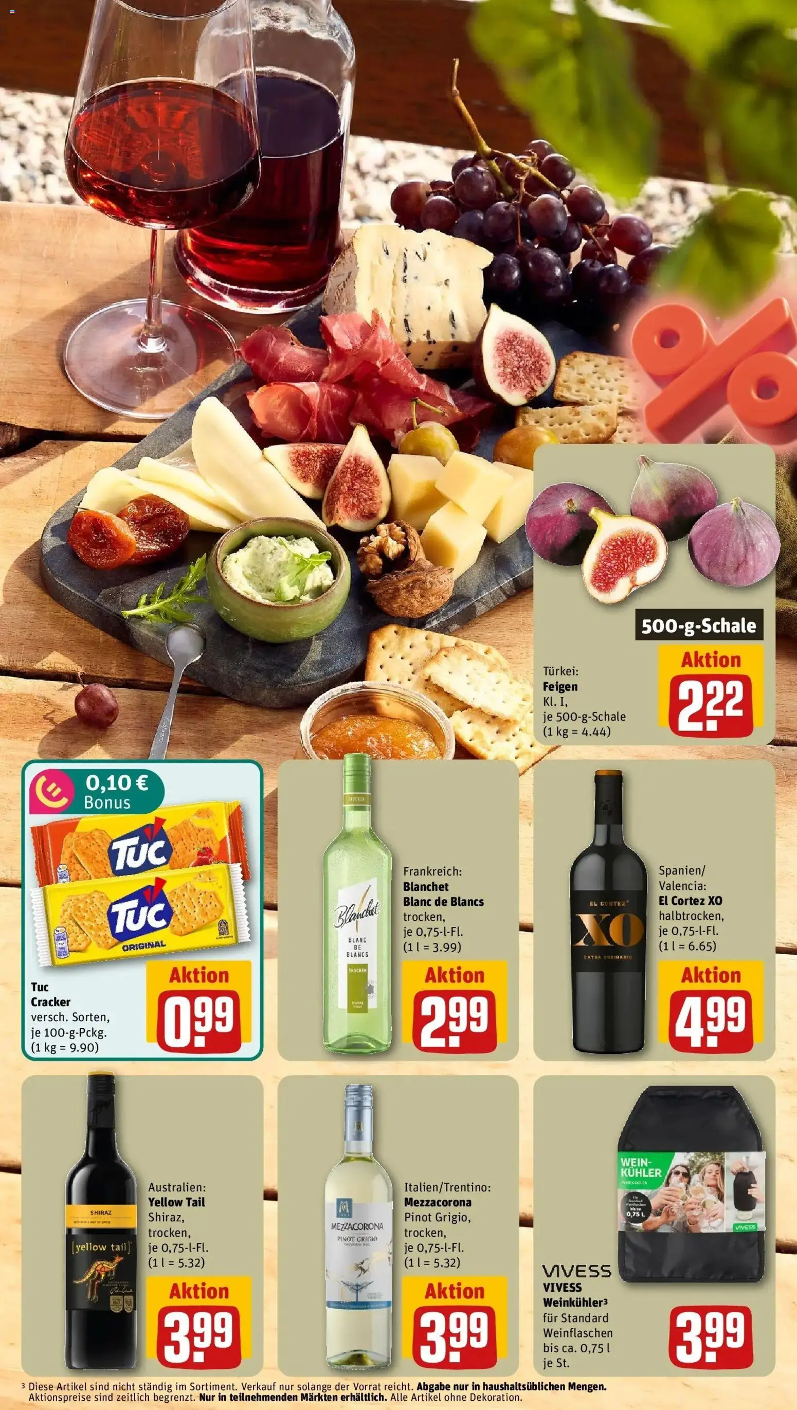 REWE Prospekt ab 12.10.2026 zum Blättern » Angebote | Seite: 11 | Produkte: Wein, Feigen
