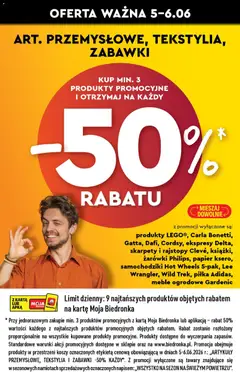 Pogląd oferty "Biedronka gazetka - Hity i inspiracje" - ważna od 06.06.2026 | Strona: 2