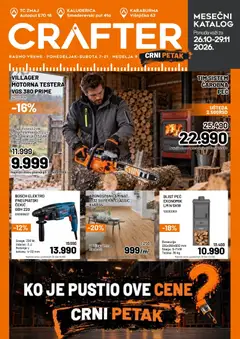 Crafter katalog - pregled Crafter kataloga - važi od 26.10.2026