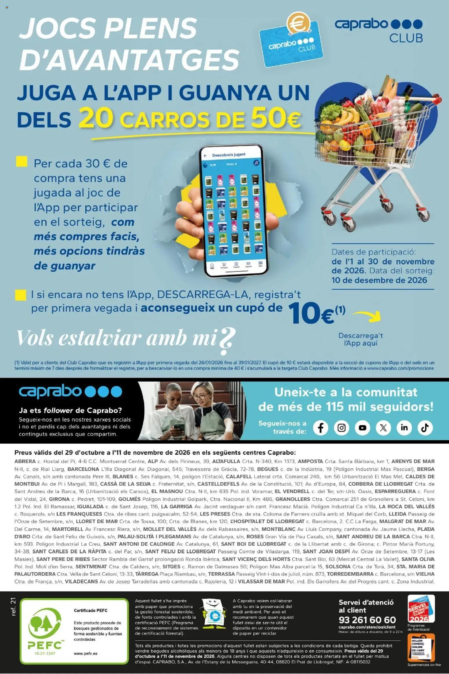 Caprabo folleto │ válido desde el 29/10/2026 | Página: 24