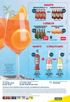 Náhled letáku Makro leták - Letní drinky od 17.06.2026 | Strana: 24 | Produkty: Spritz, Aperitivo, Karty, Dekorace