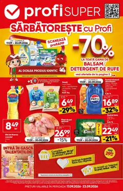 Ofertele Profi valabile de la 17.09.2026