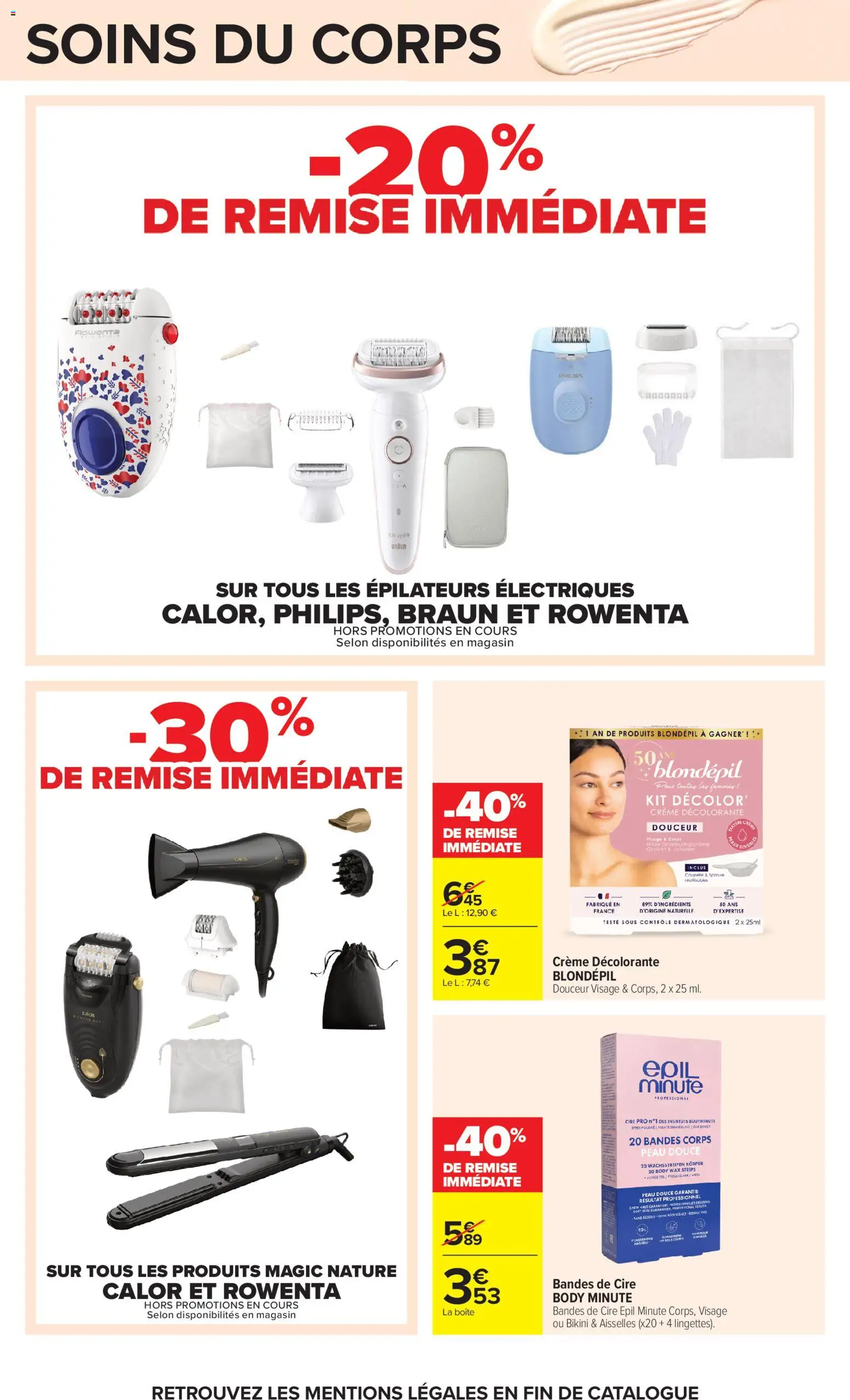 {H1} | Page: 30 | Produits: Body, Cire, Bikini, Coupelle