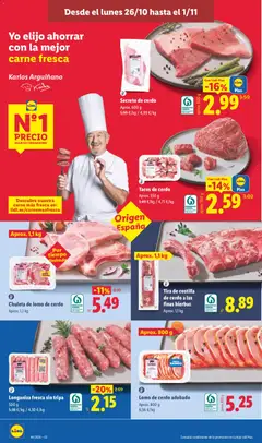 Vista previa Tacos de cerdo, Aprox. 550 g válido desde el 26/10/2026 | Página: 8