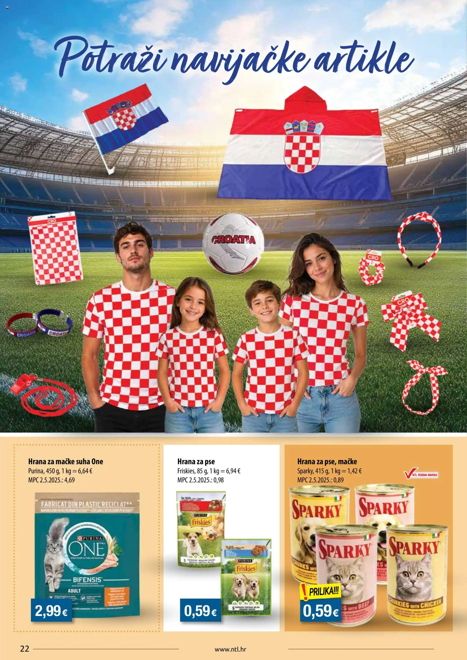NTL katalog | vrijedi od 24.06.2026 | Stranica: 22 | Proizvodi: Hrana za pse, Hrana za mačke