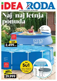 Roda katalog Naj naj letnja ponuda - pregled Roda kataloga - važi od 02.07.2026