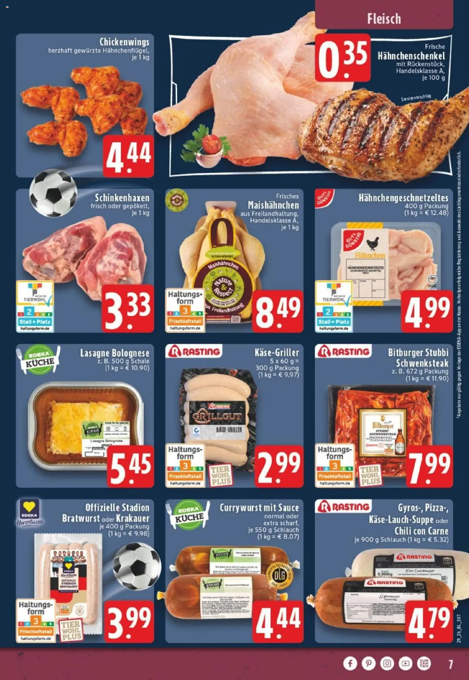 Edeka Prospekt Wegner – gültig ab 13.07.2026 | Seite: 7