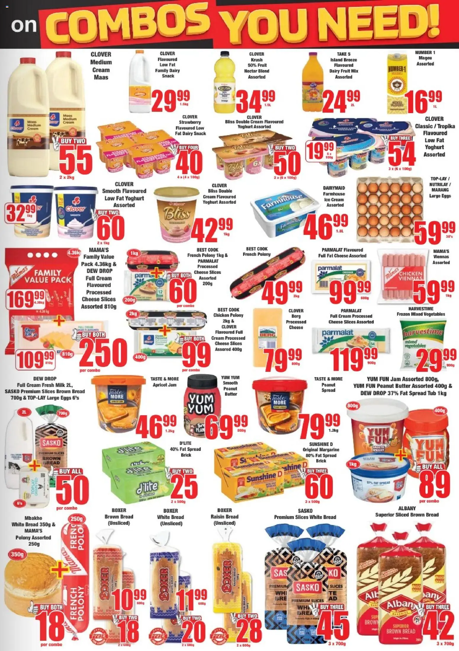 New Boxer catalogue – valid from 04.06.2026 | Page: 3 | Products: Bread, Margarine, Peanut butter, Ice cream